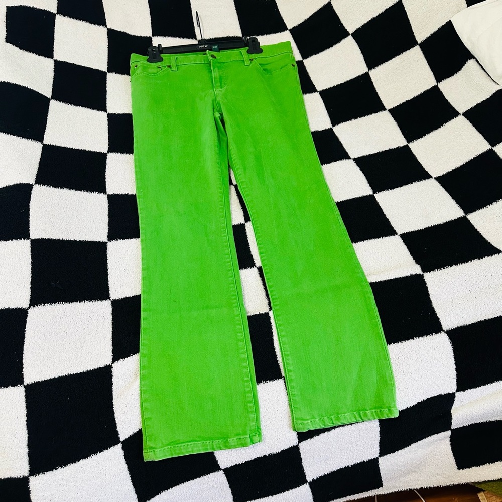 Lime Green LRL Lauren Jeans Ralph Lauren Pants